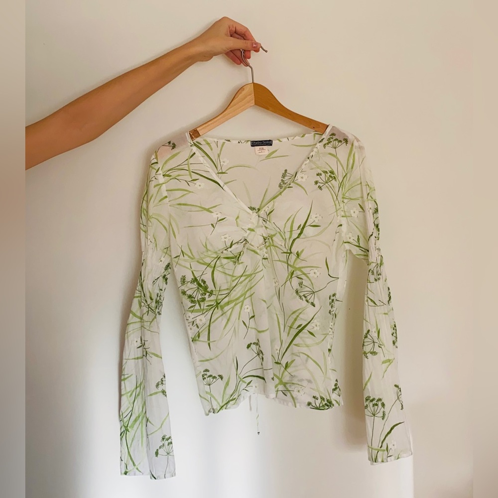 Flowery Blouse